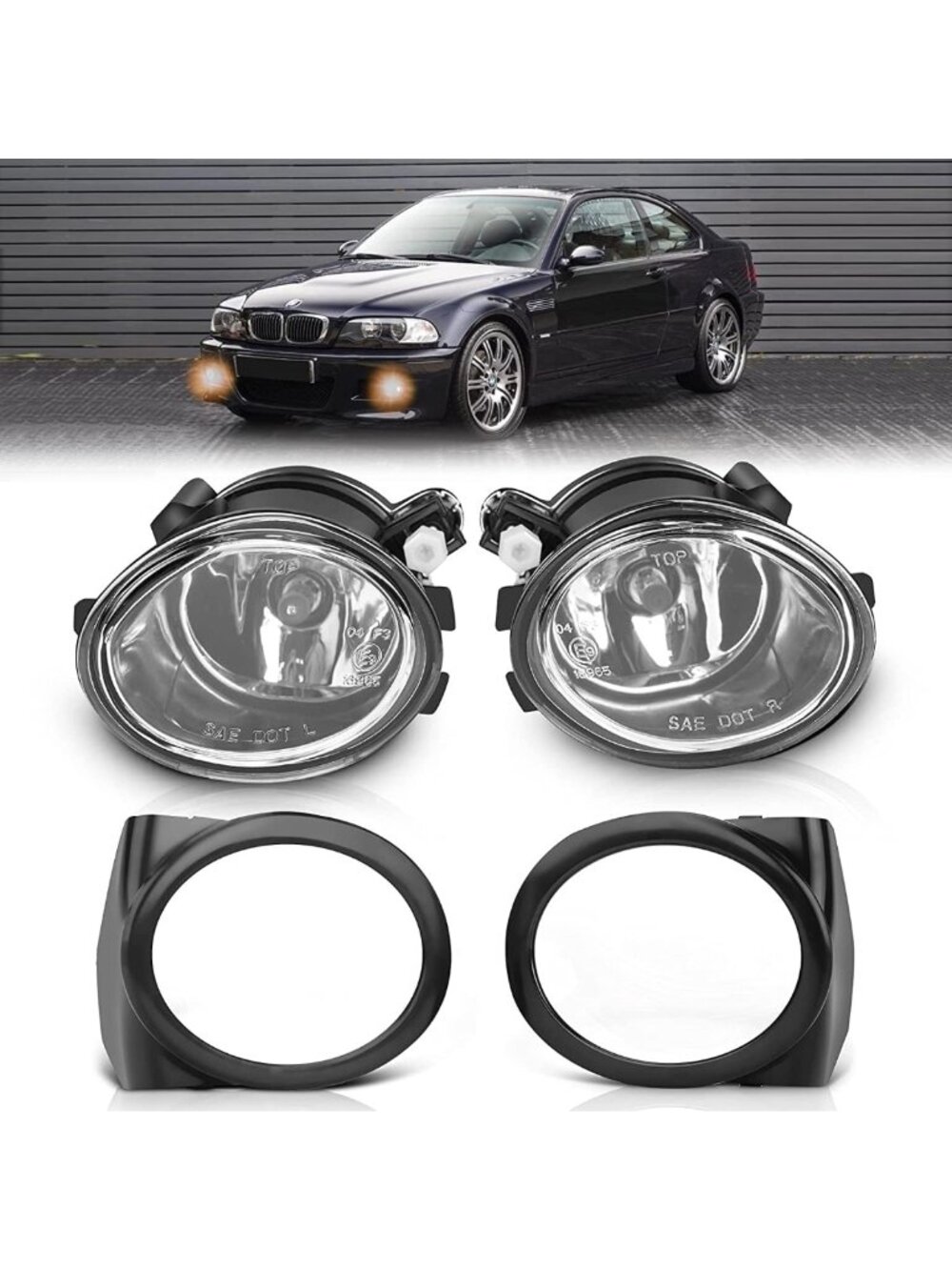 High-Performance Fog Lights for BMW 3 Series & M Models - Sport Package